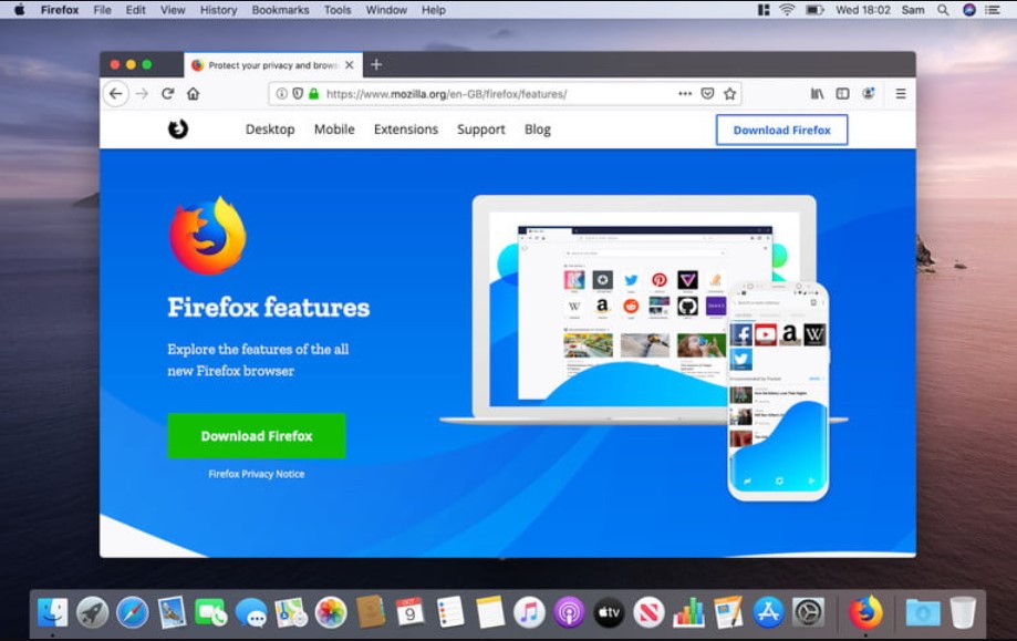 mozilla browser download for mac
